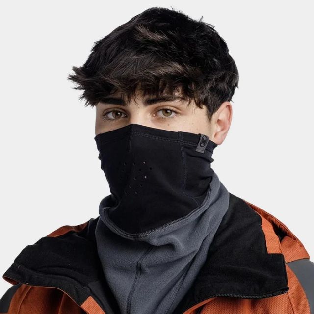 Buff Mountain Bandana Solid Graphite