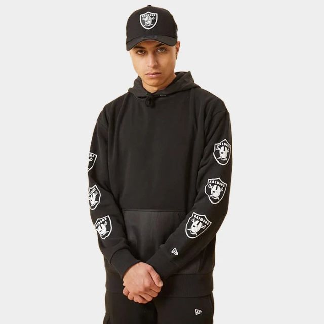 New Era Distressed Sleeve Print