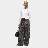 Puma Sport Animal Relaxed Aop Wide Leg Woven