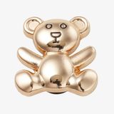Crocs Gold Teddy Bear