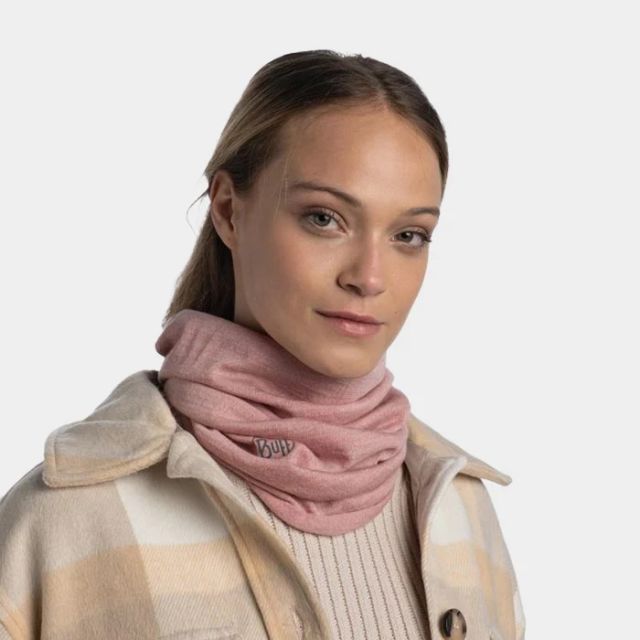 Buff Merino Midweight Melange Rosewood