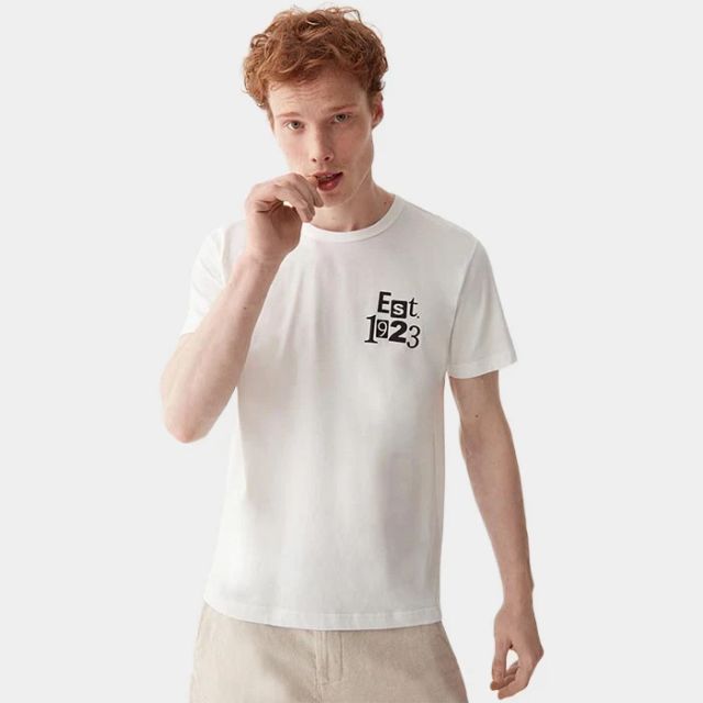 Colmar T With Print On The Back