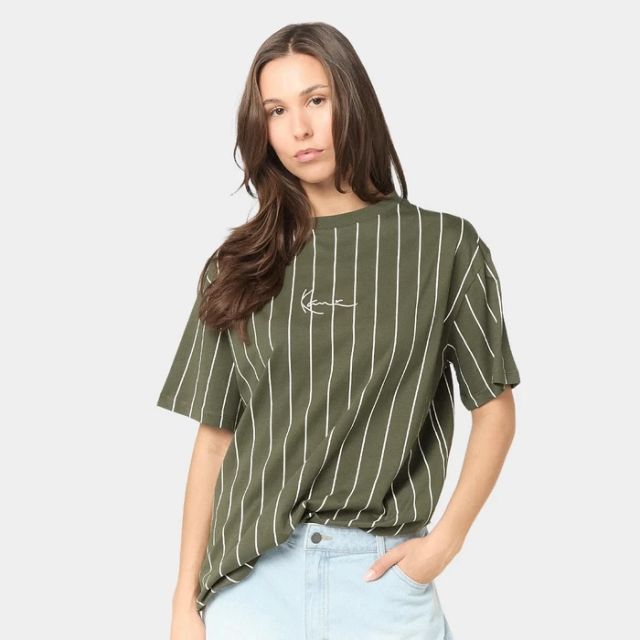 Karl Kani Small Signature Essential Pinstripe OS
