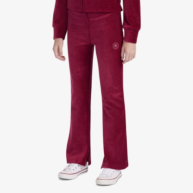 Converse Ribbed Velour Flared