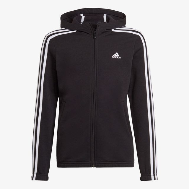 adidas Essentials 3 Stripes Fleece Full Zip