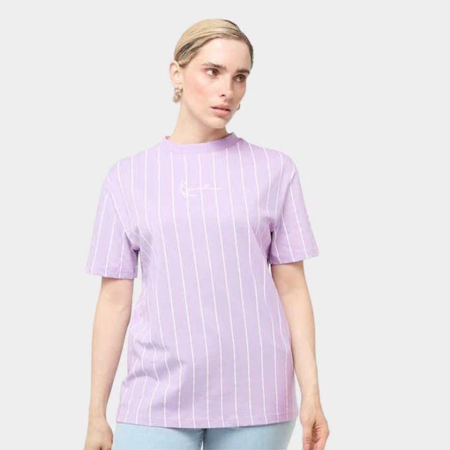 Karl Kani Small Signature Essential Pinstripe Os T