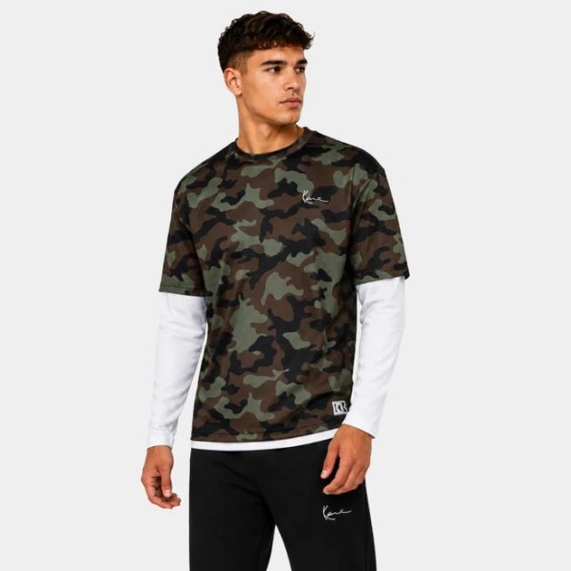Karl Kani Signature Mesh Layered Longsleeve