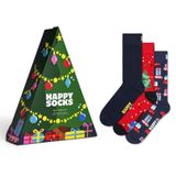 Happy Socks 3 Pack Holiday Tree Gift