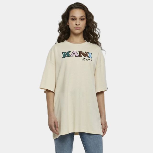 Karl Kani Retro Dress Light Sand