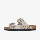 Birkenstock Arizona Print LEVE Snake Oyster
