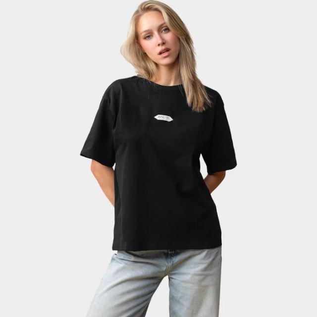 Bratot Apparel Women Black T Shirt