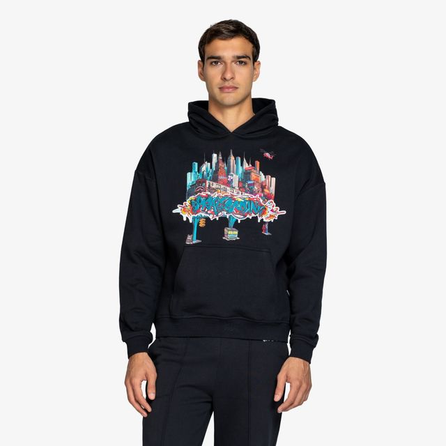 Sprayground City Skyline Comfy Blk
