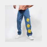 Karl Kani Small Signature Baggy Smiley Workwear Denim Vintage Mid