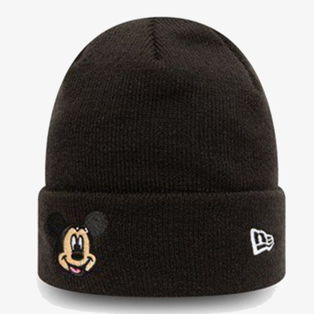 New Era Chyt Character Cuff Knit Micmou Blk