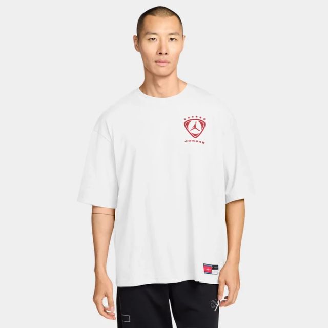 Nike M J Brk Fc Ovsz Gfx Ss Crw