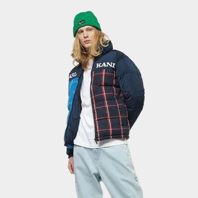 Karl Kani Retro Block Heavy Flannel Puffer
