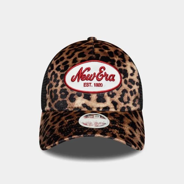 New Era Female Leopard Mc Af Trucker