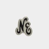 New Era Script Pin Badge