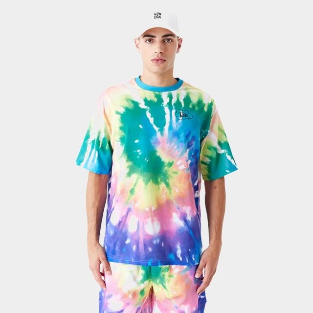 New Era Tie Dye Coloured Oversized T