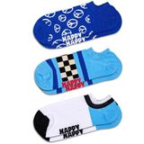 Happy Socks 3 Pack Peace No Show