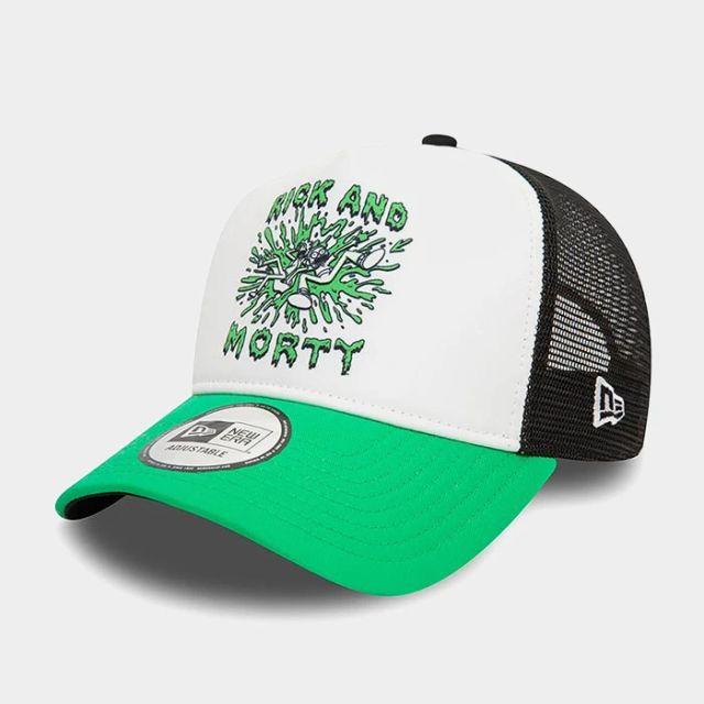 New Era Rick And Morty Teleport Slime A Frame Trucker