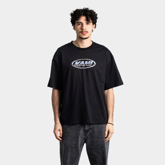 Karl Kani Woven Signature Chrome Logo Crop