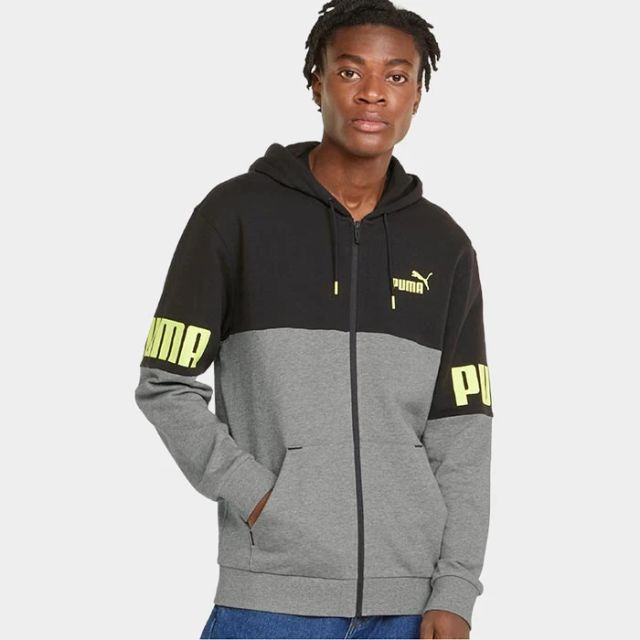 Puma Power Colorblock Full Zip TR