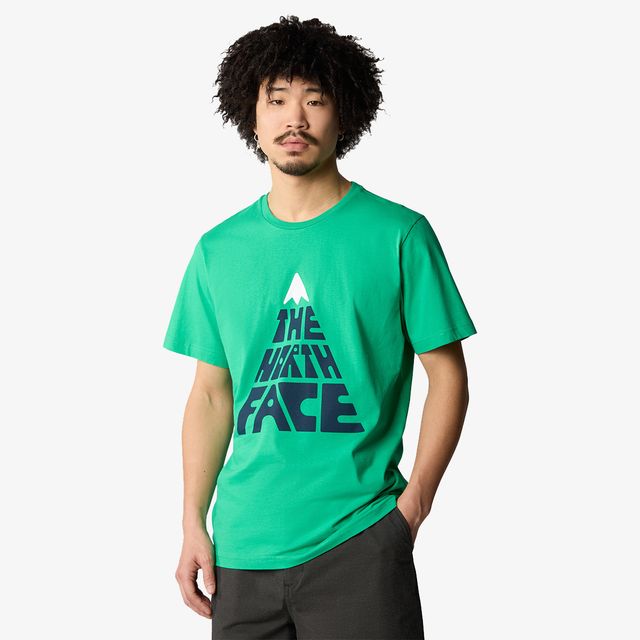 The North Face M Mountain Play S S Optic Emerald