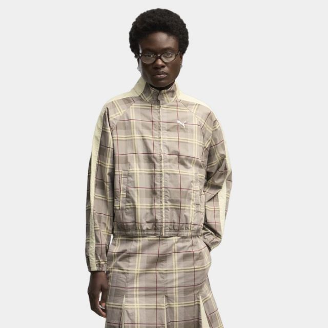 Puma T7 Relaxed Tartan Woven