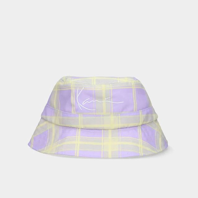Karl Kani Signature Reversible Check Bucket Hat