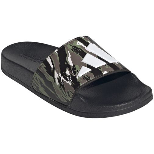 adidas Adilette Shower Logo K Cblack Cwhite Tengrn