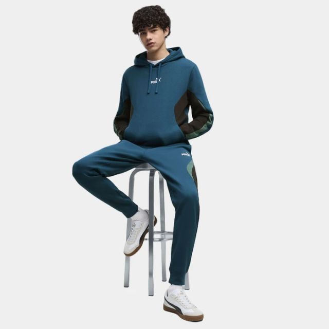 Puma Ess Block Sweatpants Dk Cl