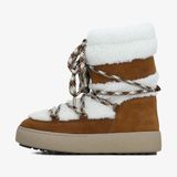 Moon Boot Mb Ltrack Shearling Whisky Off