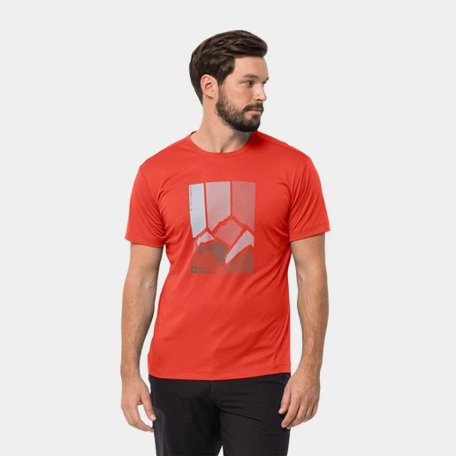 Jack Wolfskin Peak Graphic T M