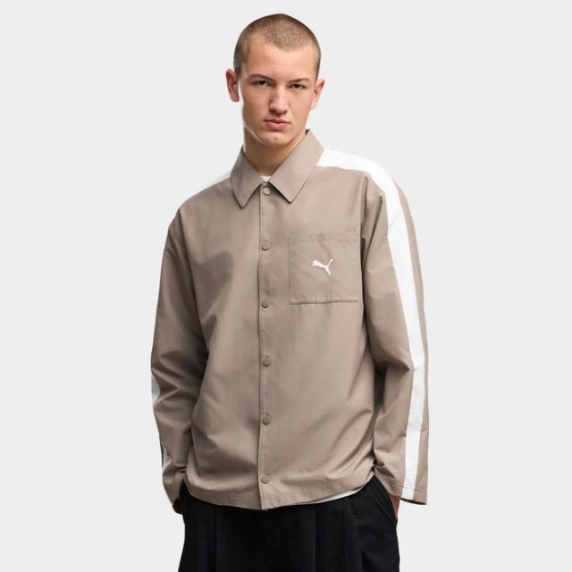 Puma T7 Relaxed Woven Overshirt