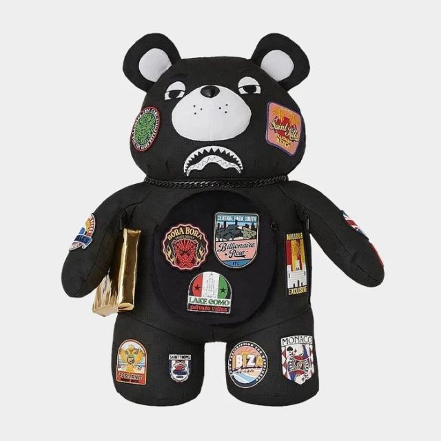 Sprayground Global Mogul Billionaire Teddy Bear