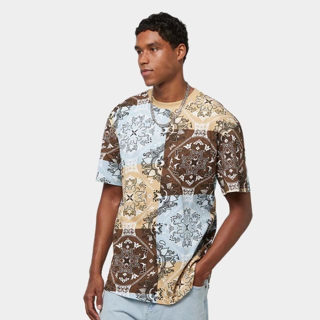 Karl Kani Small Signature Paisley Sand