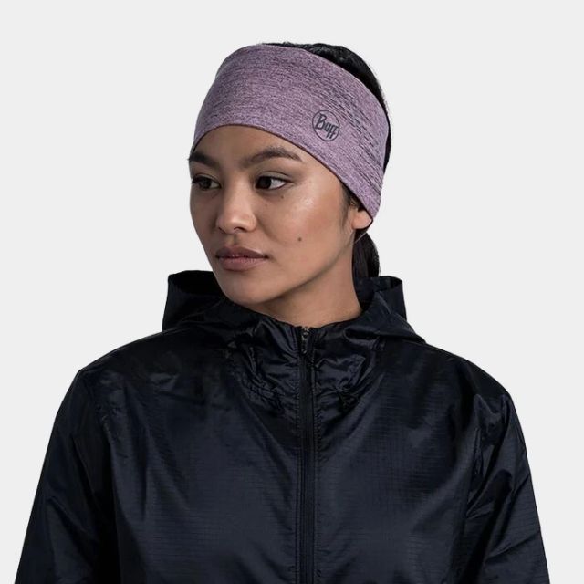 Buff Dryflx Headband Solid Lilac Sand