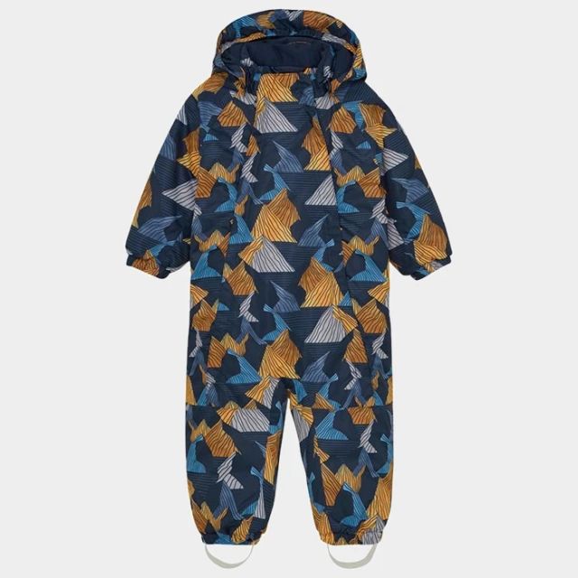 Color Kids Coverall 2 Zip Aop