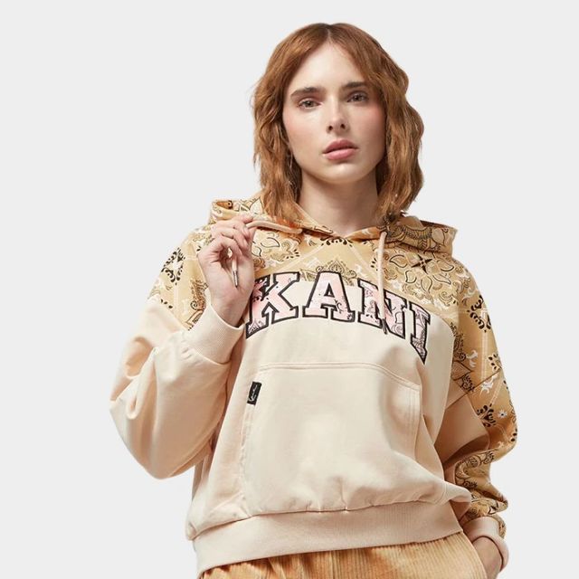 Karl Kani Serif Block Paisley Os Cream