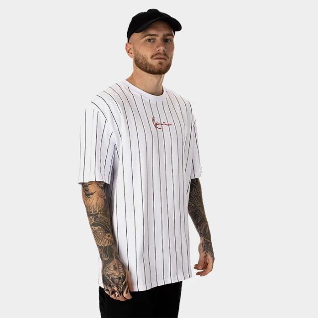Karl Kani Small Signature Pinstripe