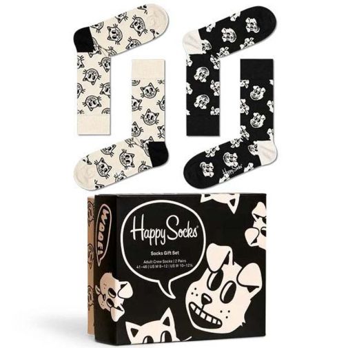 Happy Socks Lfs Xpts02 9100 2 Pack Pets Gift