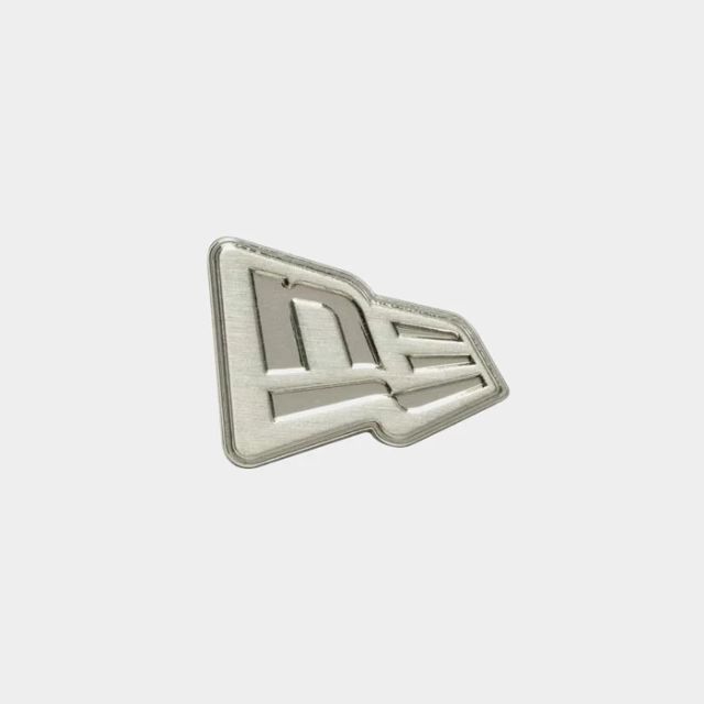 New Era Silver Flag Pin Badge